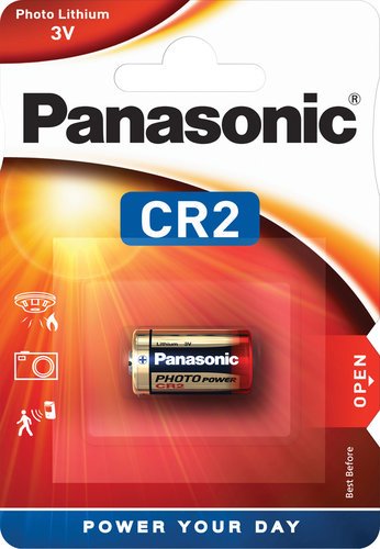 Батарейки Panasonic CR-2L/1BP цилиндрические литиевые Lithium Power в блистере 1шт фото