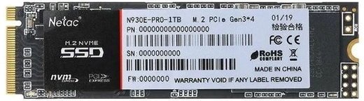 Жесткий диск SSD M.2 Netac N930E Pro 1Tb (NT01N930E-001T-E4X) фото