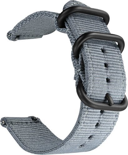 Нейлоновый ремешок Bakeey для часов Samsung Gear S3/Huami Amazfit 22 мм, серый фото
