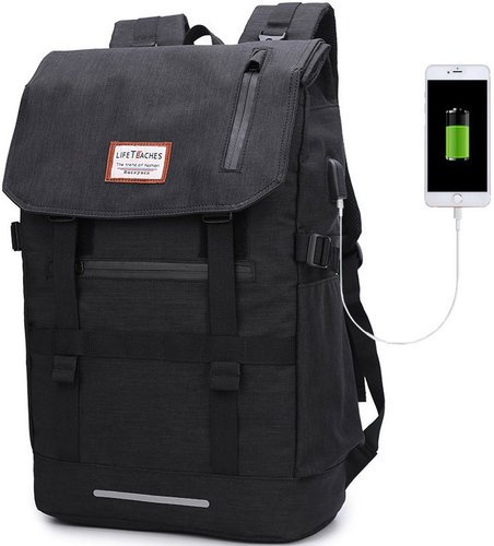 Рюкзак с отделением для ноутбука, черный фото