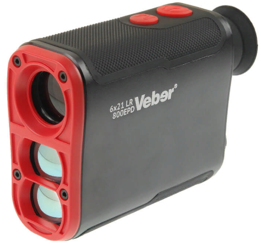 Лазерный дальномер Veber 6x21 LR 800EPD фото