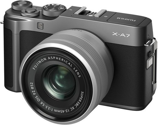 Фотоаппарат Fujifilm X-A7 kit XC15-45mm F3.5-5.6 темное серебро фото