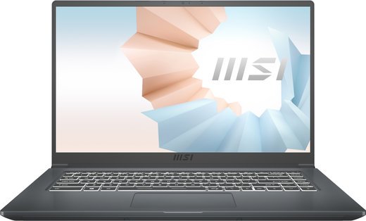 Ноутбук MSI Modern 15 A11SBU-475RU 15.6'' (1920x1080/Core i7-1165G7 2.80GHz/16GB+512GB SSD/GF MX450 2GB/W10) серый фото