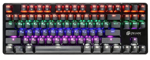 Механическая клавиатура Оклик 960G Dark Knight, черный фото