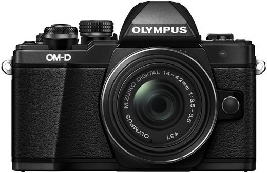 Фотоаппарат Olympus OM-D E-M10 II kit 14-42 II R, черный фото