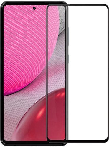 Защитное стекло для Samsung Galaxy A52 Full Screen с защитой края от сколов, черный, Redline фото