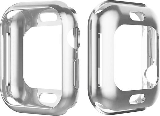 Защитный чехол Bakeey 40 мм для часов Apple Watch Series 4, серебристый фото