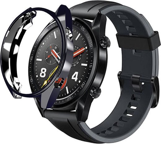 Чехол противоударный для часов Huawei Watch GT, серый фото
