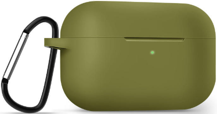 Защитный чехол Bakeey для Apple Airpods 3 / Airpods Pro 2019, с брелоком, зеленый фото