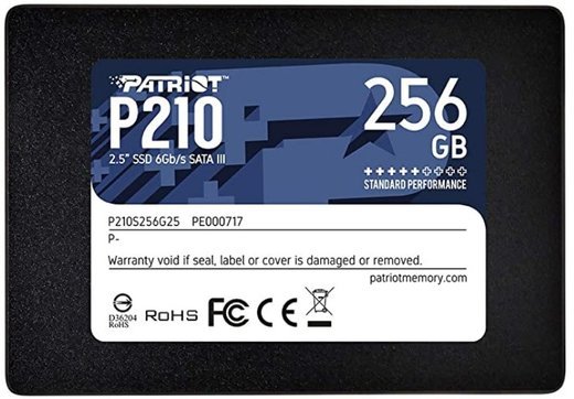 Жесткий диск SSD 2.5" Patriot P210 256Gb (P210S256G25) фото