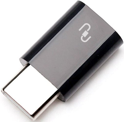 Адаптер Xiaomi micro USB/USB Type C (SJV4065) черный фото