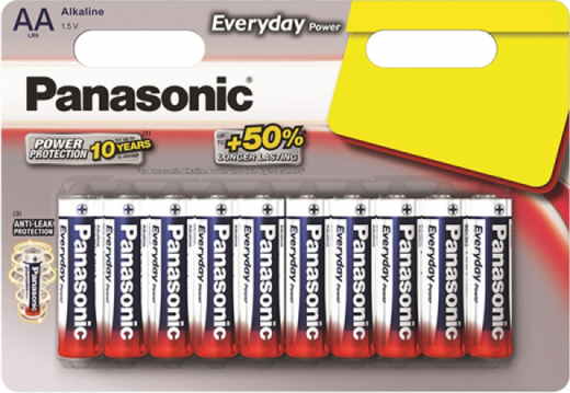 Батарейки Panasonic LR6REE/10B4F AA щелочные Everyday Power promo pack в блистере 10шт фото