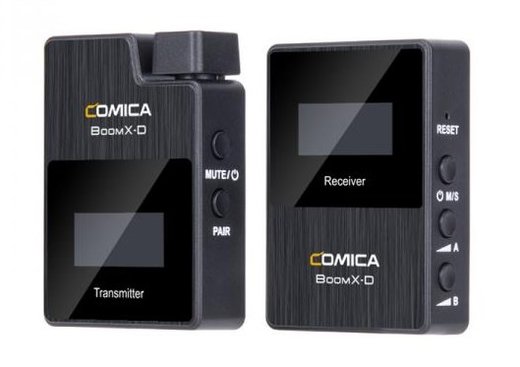 Радиосистема Comica BoomX-D D1 (TX+RX), черная фото