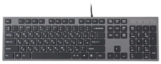 Клавиатура A4Tech KV-300H, серый/черный фото