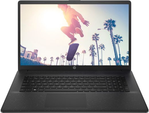 Ноутбук HP 17-cp0087u (Ryzen 3 3250U 4Gb/SSD256Gb/AMD Radeon/17.3"/1600x900/W10 Home) черный фото