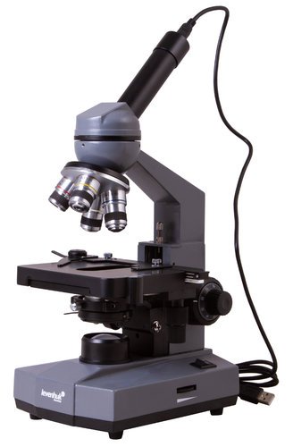 Микроскоп цифровой Levenhuk D320L BASE, 3 Мпикс, монокулярный фото