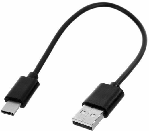 Кабель для зарядки / синхронизации данных USB 3.1 Type C to USB 2.0, черный фото