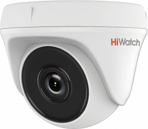 Камера видеонаблюдения Hikvision HiWatch DS-T133 2.8-2.8мм HD-TVI цветная корп.:белый фото