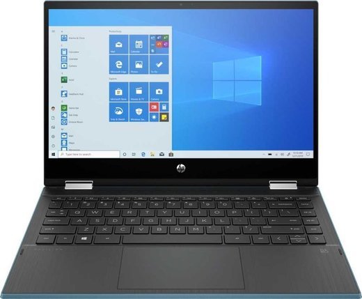Ноутбук HP Pavilion x360 14-dw1007ur (Intel Core i5 1135G7/14"/1920x1080/Touch/8Gb/256Gb SSD/DVD нет/Intel Iris Plus Graphics/Win10) зеленый фото