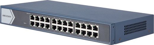 Коммутатор Hikvision DS-3E0524-E(B) неуправляемый фото