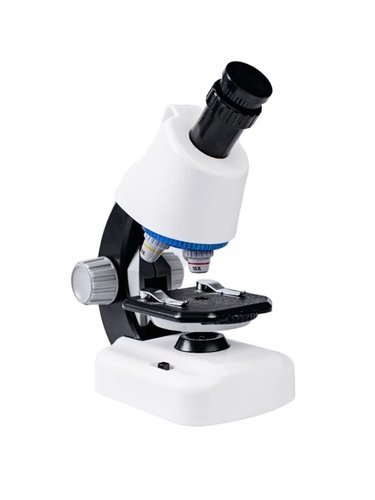 Микроскоп детский Prolike в комплекте с кейсом, белый фото