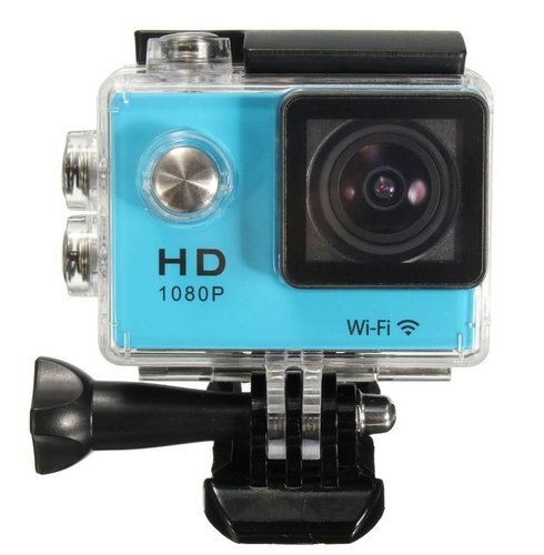 Экшн-камера Wifi 1080P W9C водонепроницаемая, синий фото