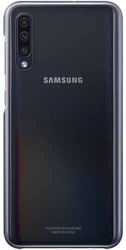 Чехол-накладка для смартфона Samsung Galaxy A50 (A505F) Gradation Cover Black (Черный) фото