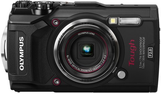 Цифровой фотоаппарат Olympus Tough TG-5 черный фото