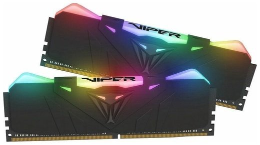 Память оперативная DDR4 16Gb (2x8Gb) Patriot Viper RGB Gaming 3600MHz (PVR416G360C8K) фото