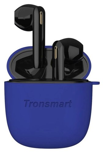 Защитный силиконовый чехол для наушников Tronsmart Ace, синий фото