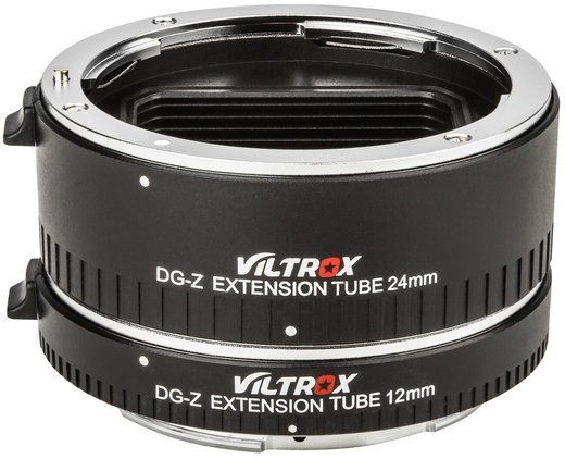 Удлинителное кольцо Viltrox DG-Z 12 мм 24 мм TTL для Nikon Z Mount фото