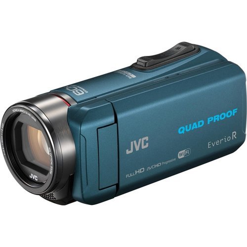 Видеокамера JVC GZ-RX645, синяя фото
