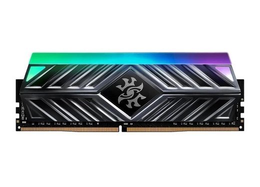 Память оперативная DDR4 16Gb Adata XPG Spectrix D41 3200MHz RGB, серый радиатор фото