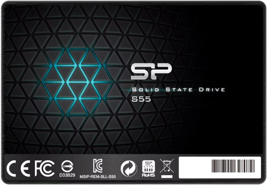 Жесткий диск SSD 2.5" Silicon Power Slim S55 480Gb (SP480GBSS3S55S25) фото