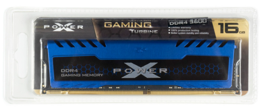 Память оперативная DDR4 16Gb Silicon Power Xpower Turbine Gaming 3600MHz (SP016GXLZU360BSA) фото