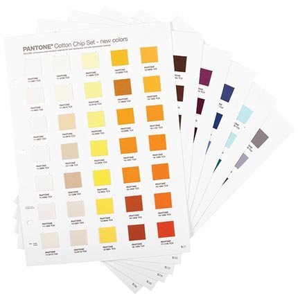 Цветовой справочник Pantone FHI Cotton Chip Set Supplement (210 Colors) фото