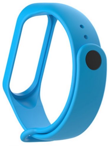 Силиконовый ремешок для браслетов Bakeey для Xiaomi Mi Band 4, синий фото