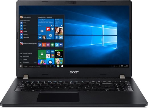 Ноутбук Acer TravelMate TMP215-52-50DA 15.6'' (1920x1080/Core i5-10210U 1.60GHz Quad/8GB+512GB SSD/Integrated/W10Pro) черный фото