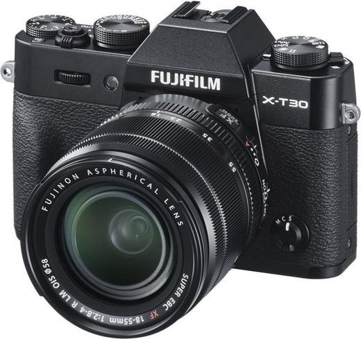 Фотоаппарат Fujifilm X-T30 Kit XF 18-55mm f/2.8-4.0 черный фото