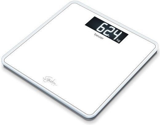 Весы напольные электронные Beurer GS410 Signature Line макс.200кг белый фото