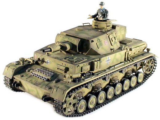 Радиоуправляемый танк Taigen 1/16 Dak PZ.Kpfw. IV Ausf. F-1 (TG3858-1HC) фото