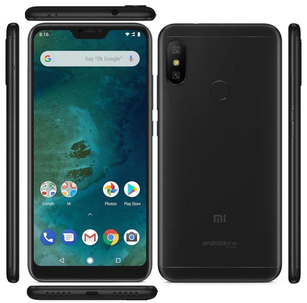 Смартфон Xiaomi Mi A2 Lite 3/32Gb Черный — купить, цена в Москве в  интернет-магазине «Mobila.Shop»